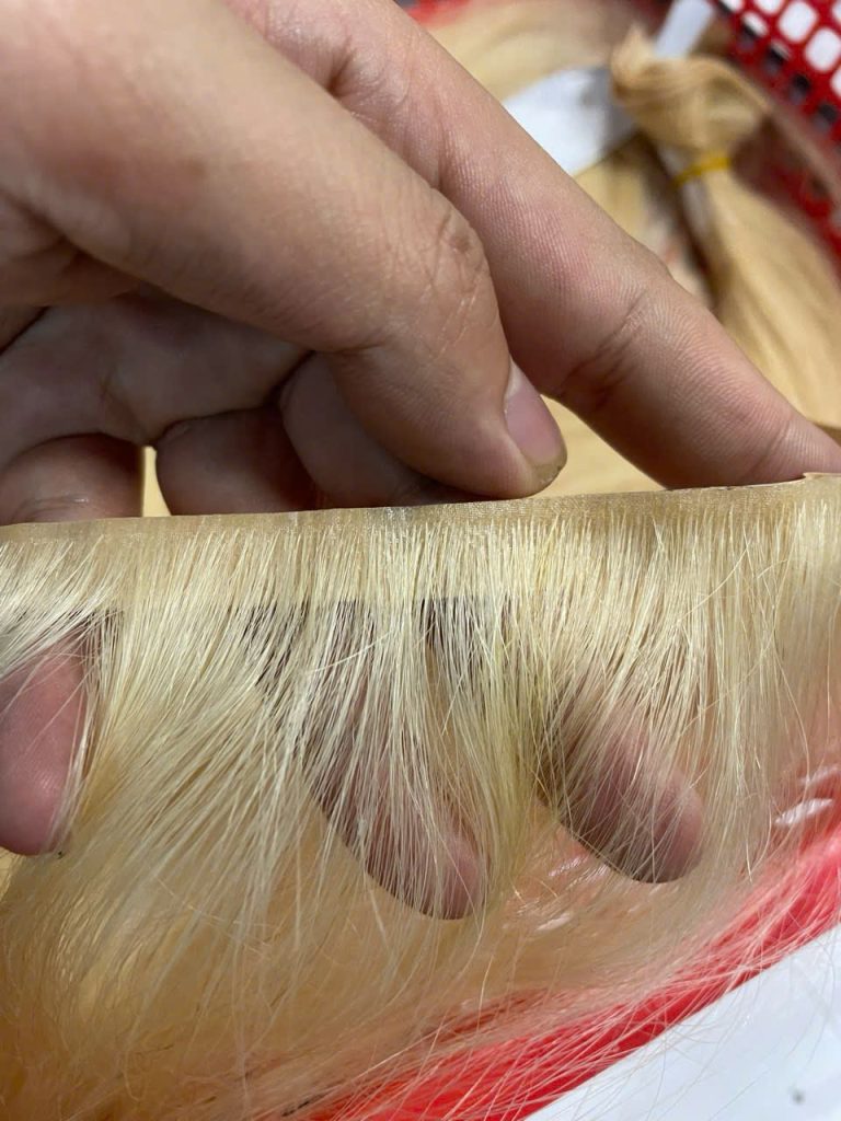 Invisible Injected Tape In Hair Extensions
